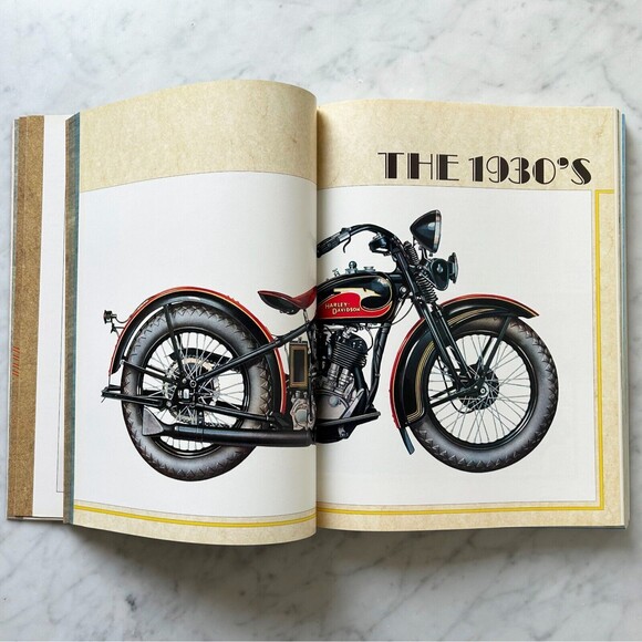 The Big Book of Harley-Davidson Paperback Book - Motorcycle History 12.5" x 9.5" - Picture 9 of 16